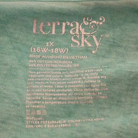 Lot of 3: Bundle Short Sleeve T-shirts Women 1x Knit Lightweight Casual Shirts - Picture 7 of 10